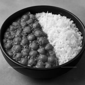 Mixed Chole Chawal [500 ml]