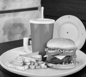 Veg King Burger Combo