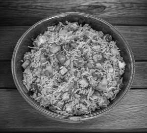 Schezwan veg fried rice
