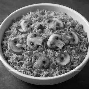 Mushroom Fried Rice [500 ml]