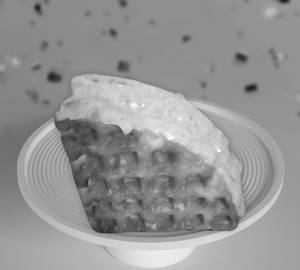 Cookies and cream waffle