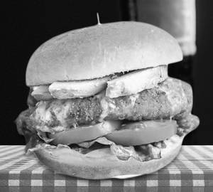 Crispy Cottage Cheese Burger