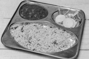 Chawal Chole ( 1 Plate )