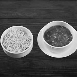 Veg Burnt Garlic Soup