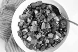 Chocolate Fruit Salad