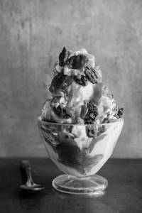 Butterscotch sundae
