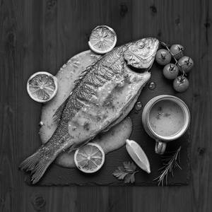 Grilled Fish Lemon Butter