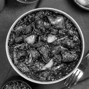 Roasted Chicken Chiily Gravy
