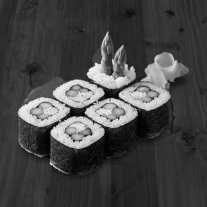 Asparagus Sushi (5 pcs)