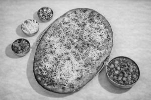 Special Baba Jumbo Cheese Kulcha