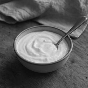 Plain curd