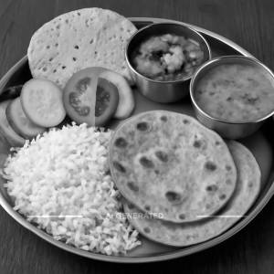 Veg Normal Thali