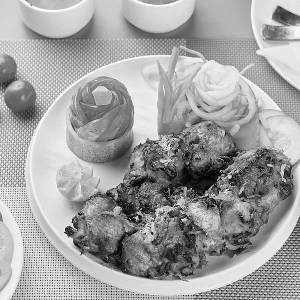 Chicken Garlic Kebab