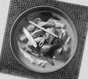 Thai Green Chicken Curry With Rice
