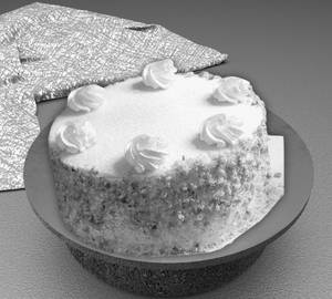 Butterscotch Fresh Cream Cake (500gms)