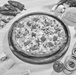 Corn Exotica Pizza