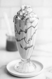 Butterscotch Thick Shake With Ice Cream