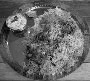 Chicken biriyani