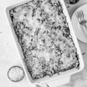 Spinach & Mushroom Casserole