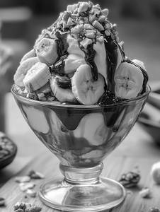 Anjeer badam sundae