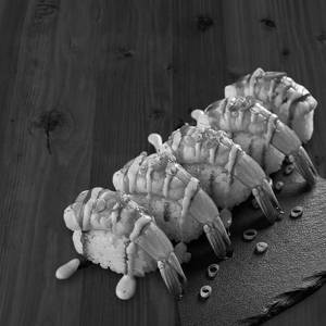 Dragon Prawns Sushi (5 pcs)
