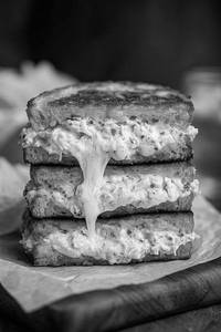 Creamy Pulled Chicken Melt