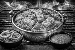 Kadhai Paneer Barbecue