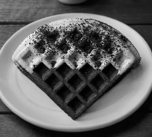 Mint Oreo Eclipse Waffle Sandwich