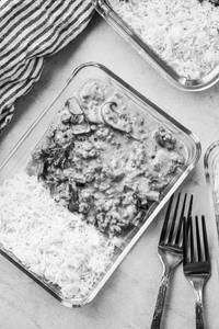 Veg stroganoff