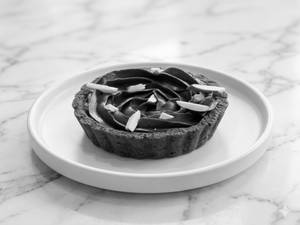 Dark Cocoa & Crunchy Walnut Tart