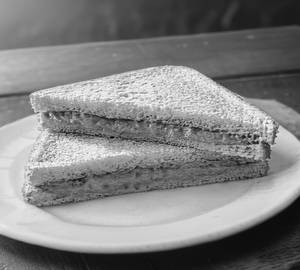 Peanut butter and jam sandwich