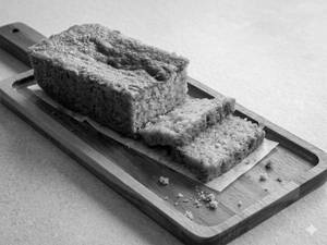 Carrot & Raisins Teacake Slice (egg)