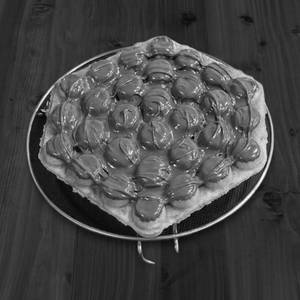 Belgian Milk Choco Explosion Bubble Waffle