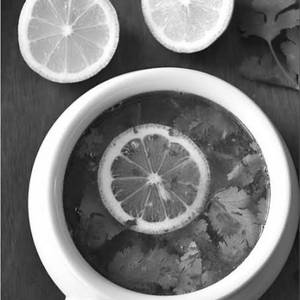 Lemon Coriender Veg Soup