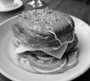 Crispy burger     [non veg]