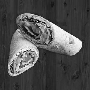 Veggie cheese wrap roll