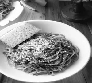 Spaghetti mix sauce