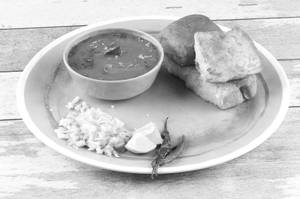 Black Pav Bhaji