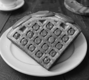 Cafe Coffee Waffle Sandwich
