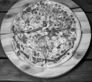 Corn pizza