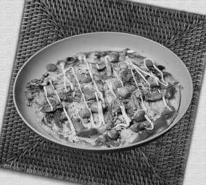 Mushroom pizza