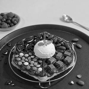 Rocky Road Royale Bubble Waffle