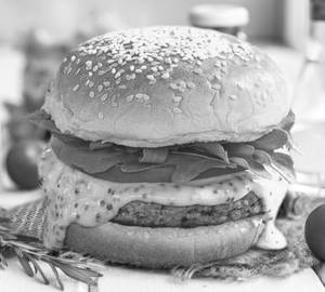 Veg grilled cheese burger  [veg]