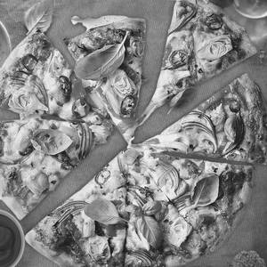 Veg pizza [barbeque]