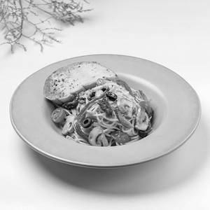 Truffle Mushroom Aglio Olio Pasta