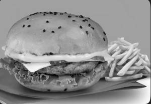 Classic Chicken Burger (served With Fries)