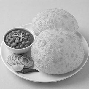 Chole Bhature ( 2 )