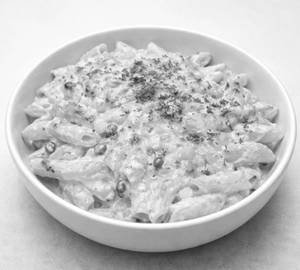 Baked Alfredo White Sauce Pasta
