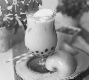 Green Apple Boba Smoothies