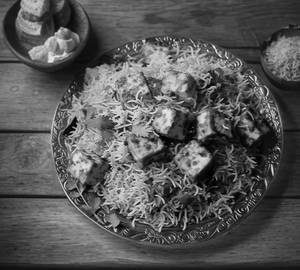 Paneer hot pot rice